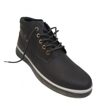 ΑΝΔΡΙΚΑ ΜΠΟΤΑΚΙΑ Zakshoes ΜΑΥΡΑ